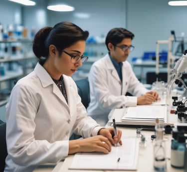 TestMyCareer -successful career of a male and female scientists