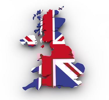 map of britain