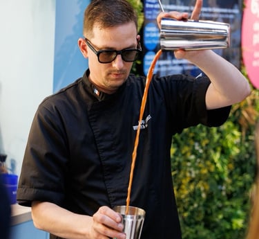 Brita - Event - Coffee Mixology - Coffee cocktail - Hakim Coffee In good spirits Champion de France