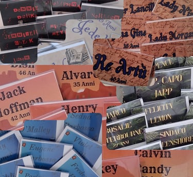 I LARP di Ramé sono pensati per gruppi di giocatori ridotti