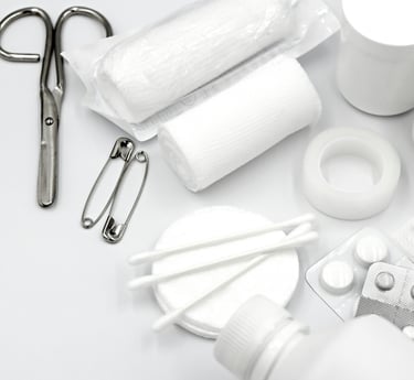 AuriHeal Wound Care Essentials First Aids Kit