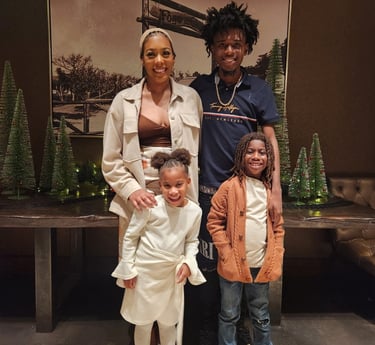 4 children in a church