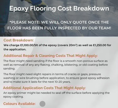 epoxy flooring cost breakdown