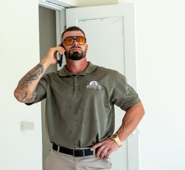 Mike on the phone