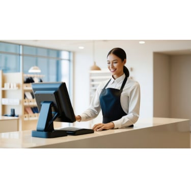 POS System at cannabis dispensary 