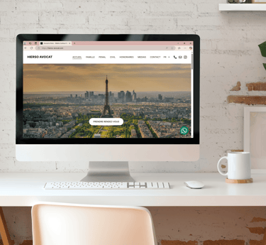 Creation et refonte site internet Sohina Hierso