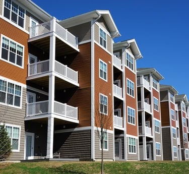 modern multifamily apartment building for investing