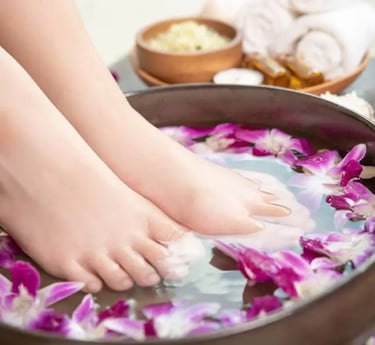 Exfoliant pour les pieds au Marc de café 