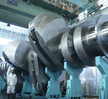 marine bearings and shafts for ships