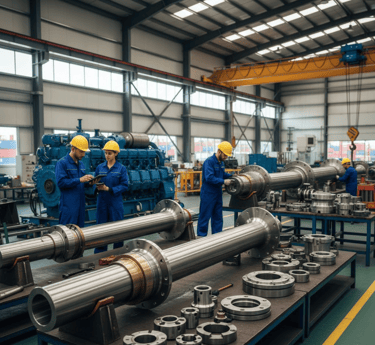 precision marine bearing assembly
