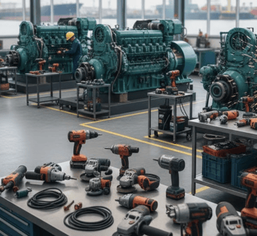 ship maintenance tools and equipment