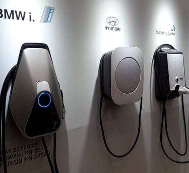 Instalación de cargador eléctrico en garaje comunitario en Burgos.