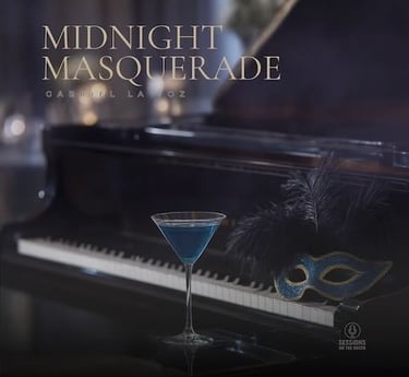 Gabriel La Voz cover – piano, mask, romantic ballad mood