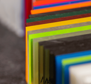 colored acrylic poly carbonate