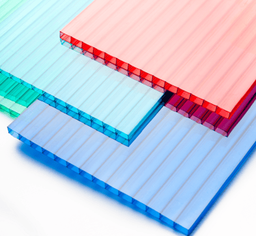 wave shaped poly carbonate acrylic