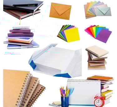 a bunch of different types of notebooks and notebooks