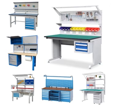 a variety of different types of workbend workbench