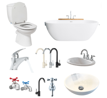 a bathroom with a toilet and sink in it