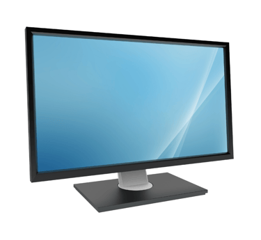 a computer monitor screen with a monitor and a monitor screen