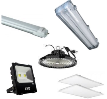 a group of different types of lighting fixtures