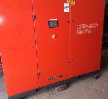 used screw air compressor