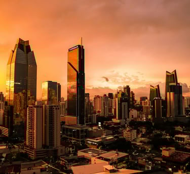 Photo by Paola Zerman: https://www.pexels.com/photo/sunlight-at-sunset-over-city-8101443/