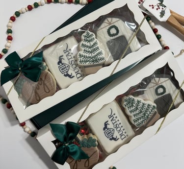 Holiday cookie gift sets