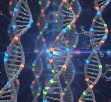 Imagen de polimorfismos genéticos para ilustrar la base científica sólida del Protocolo Coimbra.