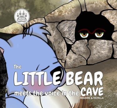 bear rhymes little bear's illustrated kids book cover