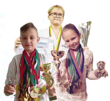 Karate treniruotes vaikams