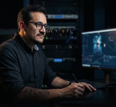 Fotografía de producto premium con expansión digital generada por IA