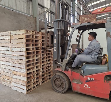 samudra biru mandiri, packing, palet plastik, palet kayu, box kayu, logistik
