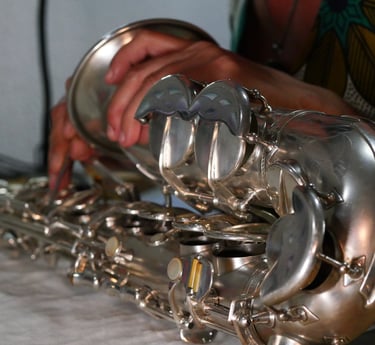 Photo d'un saxophone de la marque Pierret