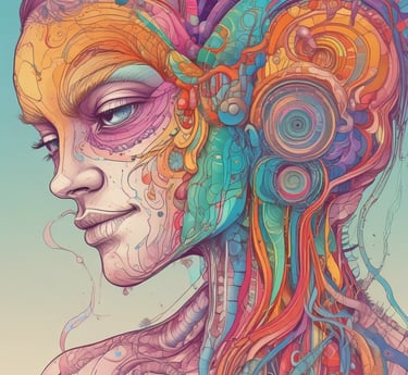 MacBook Air beside gold-colored study lamp and spiral books