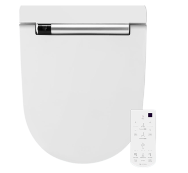 a shower toilet toilet seat with a remote control