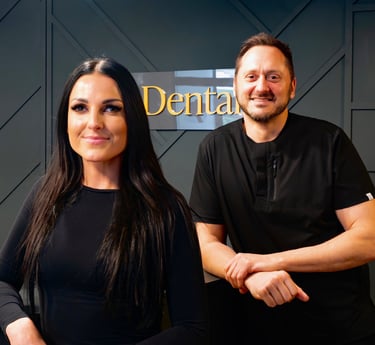 Dr. Ben Rakusan and team at DentalX dental clinic in Prague
