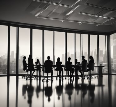 people sitting on chair in front of laptop computers