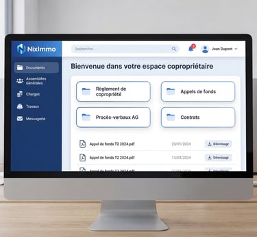 espace copropriétaires niximmo