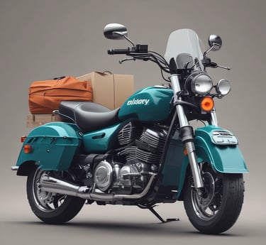 A professional team carefully loading a motorcycle onto a transport truck in Bangalore.