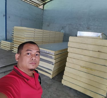 Sandwich Panel Polyurethane on CV MUDACOOL INDONESIA