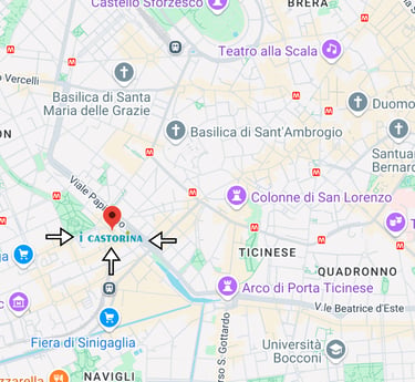 ubicazione centro, viale coni zugna 52, Milano