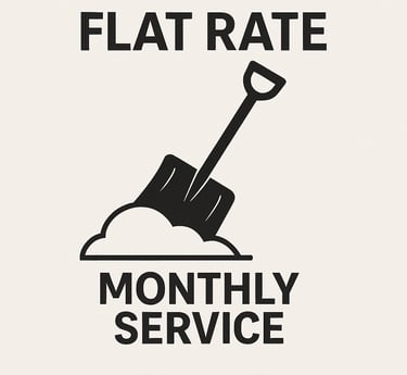 flat rate monthly service 
