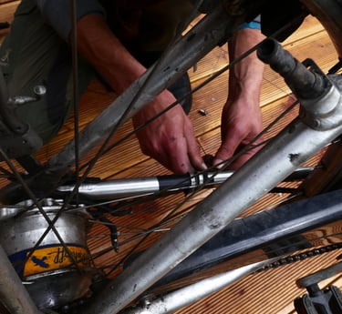 Fietsreparaties in Amsterdam