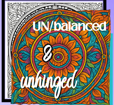 a coloring book with the words unplanned and a sunflower