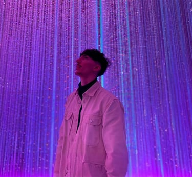 a man in a white lab coat and a white lab coat