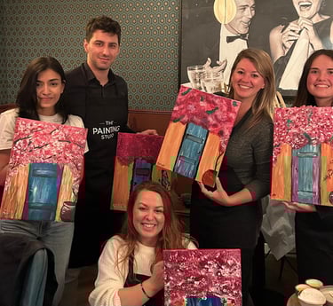 Sip & Paint Events in Haarlem and Amsterdam