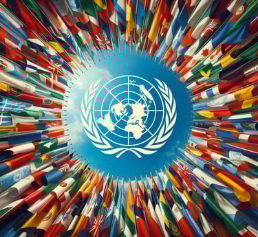 united nations flags
