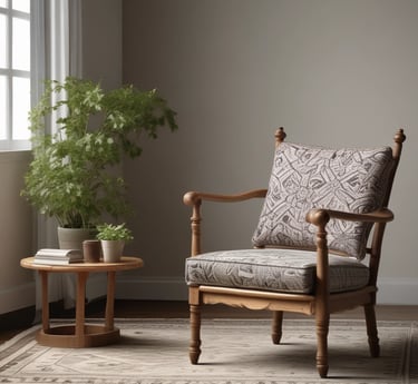 A beautifully restored vintage furniture piece showcasing craftsmanship.