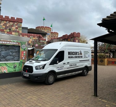 Mercier's Moling and construction at Merlin's Chessington world of adventures in Surrey