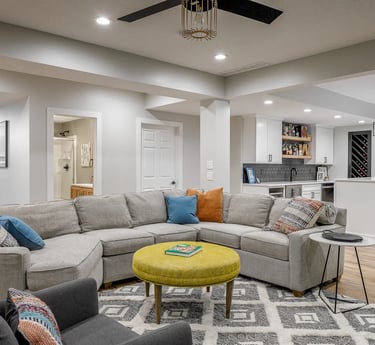 Basement Living Room